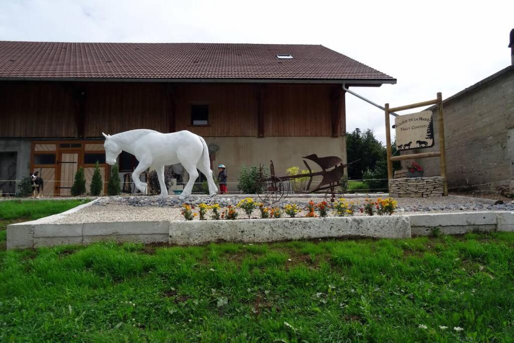 Gite Du Cheval Blanc Arcon  Exterior photo